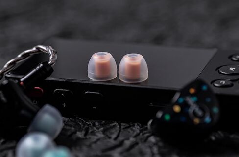 Linsoul DUNU Candy Silicone Eartips S/M/L (3pairs) Bore Size 4.6mm/Single Flange for Earphone Nozzle Diameter from 4.6mm-5.5mm (S/M/L- Each Size 1 Pair) in Saudi Arabia