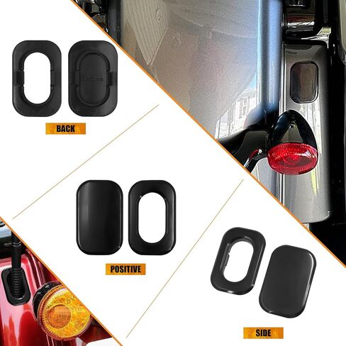 Motorcycle Filler Antenna Hole Cover Fit for Harley Touring Street Glide 2006-2022 Road Glide 2010-2022 Road King Special 2017-2022 Black in Saudi Arabia