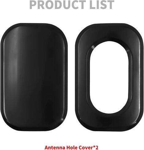 Motorcycle Filler Antenna Hole Cover Fit for Harley Touring Street Glide 2006-2022 Road Glide 2010-2022 Road King Special 2017-2022 Black in Saudi Arabia
