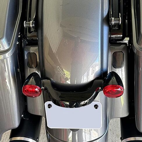 Motorcycle Filler Antenna Hole Cover Fit for Harley Touring Street Glide 2006-2022 Road Glide 2010-2022 Road King Special 2017-2022 Black in Saudi Arabia