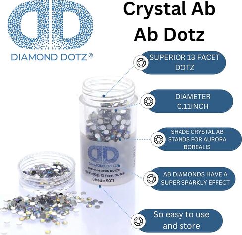DIAMOND DOTZ ® - Diamond Dotz 2.8MM 12G DOTZ Cylinder - Yellow AB Diamond, Freestyle Diamond Painting Beads, Diamond Art Beads, Diamond Painting Diamond, Diamond Beads in Saudi Arabia