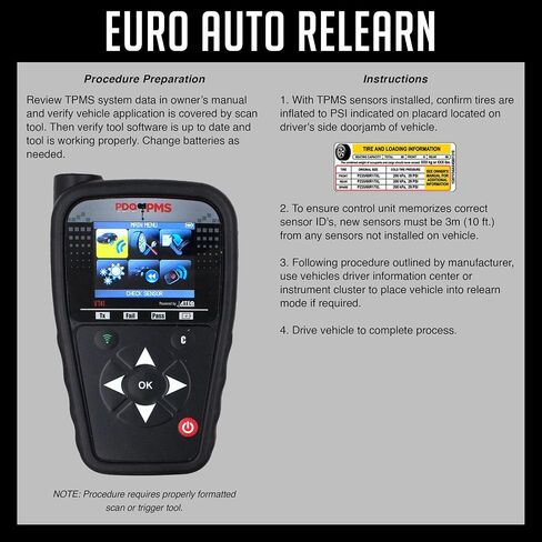 مستشعر ضغط الإطارات PDQ TPMS 433 MHZ 4 عبوات معدنية لاستبدال BMW Mini المباشر لجزء OE # 36106856209 | 36106881890 in Kuwait