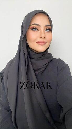 Crepe Chiffon Hijab, Crepe Instant Style, Muslim hijab, easy hijab, ready to wear hijab, one piece hijab in Saudi Arabia