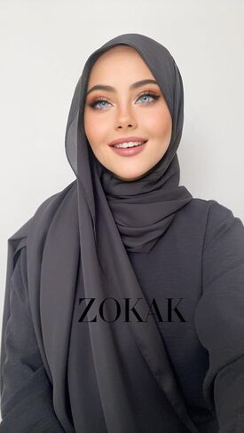 Crepe Chiffon Hijab, Crepe Instant Style, Muslim hijab, easy hijab, ready to wear hijab, one piece hijab in Saudi Arabia
