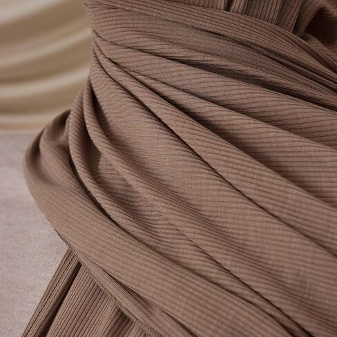 Modest Ribbed Jersey Hijab | For Muslim Women Head Scarf Wrap Hijabs in Saudi Arabia