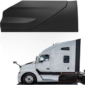 Black Rear Side Fairing Panels For Kenworth T680 Next Generation 2022+ with Mounting Bracket OE Replacement Right Passenger Side Fairing Skirt Panel for T680 NEXT GEN Accessories