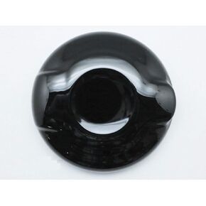 Black Fuel Gas Oil Tank Cap Cover Compatible With Mini Cooper S F54 F55 F56 F57 F58 F59 Gen3 - Cars that come with Chrome Fuel Cap