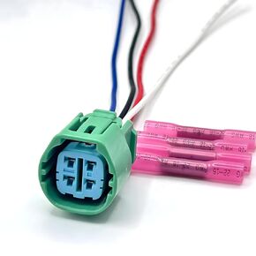 4 Pin Alternator Regulator Repair Harness Connector 90980-11964 Compatible with Honda Acura Toyota Camry 2.4L D4D Engines (Green) LJQ