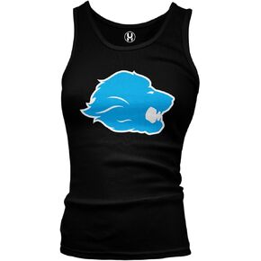 Lion Head - Roar Sports Team Football Pride Juniors Tank Top