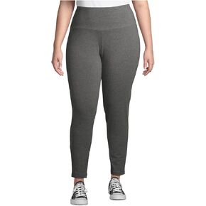 Terra & Sky Plus Size Ultimate Legging (as1, Alpha, 1x, Plus, Regular, Grey Heather)