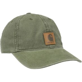 Carhartts Men's Odessa Baseball Cap, Army Green,Pure Cotton