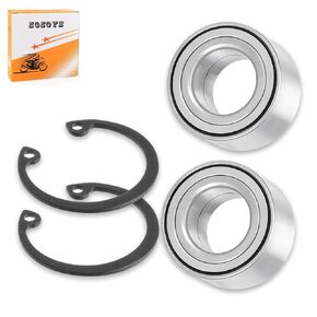 2Pcs Front or Rear Wheel Bearing + Circlip for Honda Talon/Pioneer 520 700 1000 SXS1000 SMS520 SMS700 2016-2023 91054-HL3-A41