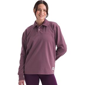 THE NORTH FACE Women's Long Sleeve Heritage Patch Rugby Shirt