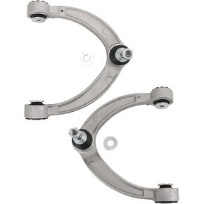 TRQ Front Upper Control Arm with Ball Joint Set Compatible with 12-19 Mercedes-Benz