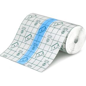 BBTO Transparent Dressing Adhesive Bandage Waterproof Bandage Clear Adhesive Bandages Stretch Tape for Tattoos Swimming (2 Inch x 10.94 Yard)