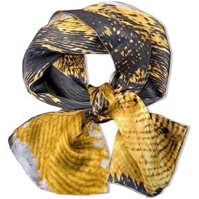 100% Mulberry Silk Scarf for Women - 59"*6.3" Long Headscarf Neck Scarf Hair Wraps - Shawls with Gift Packed
