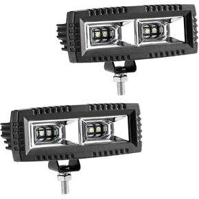 Kawell 20W Driving Light LED Light Pods Set of 2 Floodlight LED Fog Light Pods LED Work Light Pods for Off Road Truck Tractor Boat Motorcycle ATV UTV 4X4 SUV