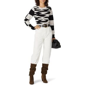 Louna Rent The Runway Pre-Loved Abstract Geo Sweater