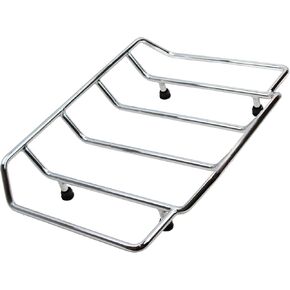 AAA Autos Tour Pack Top Luggage Rack Motorcycle Trunk Rail Rack Compatible for Harley Street Glide Electra Glide Road Glide King Ultra Limited 1984-2024 (Chrome)