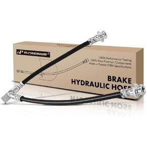 A-Premium Front Passenger Brake Hydraulic Hose Compatible with Select Infiniti and Nissan Models - Q60 2014-2015, G37/EX37/M37/M56 2013, Q40 2015, Q70 2014-2019, Q70L 2015-2019, QX50 2014-2017, 370Z