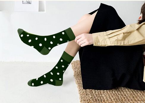 جوارب نسائية لطيفة ملونة من Benefeet Sox جوارب مضحكة مجنونة جوارب مربعة غير تقليدية جوارب غير رسمية in Kuwait