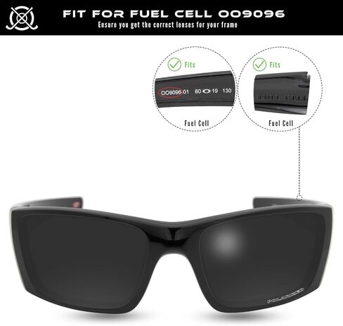SOLODAD Replacement Lenses for Oakley Fuel Cell OO9096 Sunglasses Polarized in Saudi Arabia