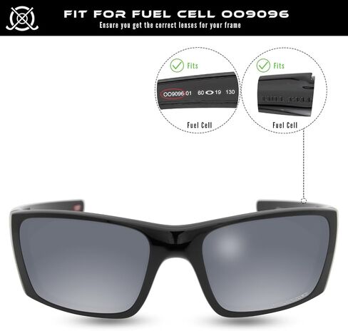 SOLODAD Replacement Lenses for Oakley Fuel Cell OO9096 Sunglasses Polarized in Saudi Arabia