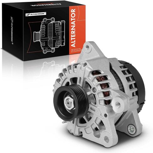 A-Premium Alternator Compatible with Kia Soul 2017-2019 & Hyundai Tucson 2016-2021, 2.0L, 12V 150A 6-Groove Pulley Clockwise, Replace# 2624670, 373002E820 in Saudi Arabia