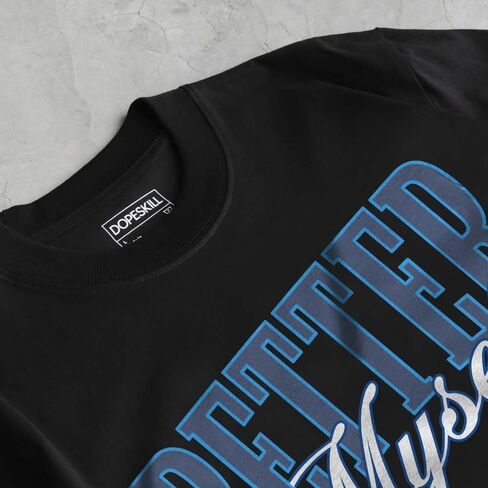 DopeSkill Graphic Tee Streetwear Hip Hop Hypebeast Unisex T-Shirt Sneaker Colour Matching Shirts Inspired Motivation Quotes in Kuwait