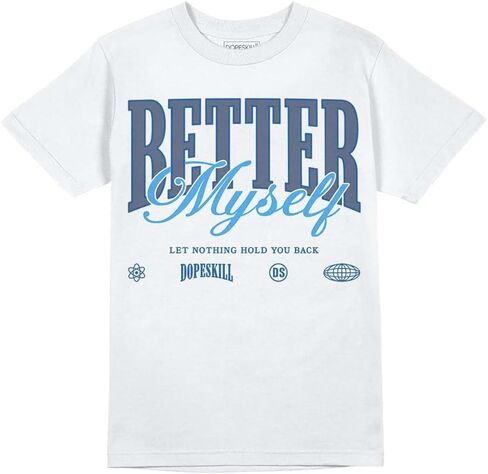 DopeSkill Graphic Tee Streetwear Hip Hop Hypebeast Unisex T-Shirt Sneaker Colour Matching Shirts Inspired Motivation Quotes in Kuwait