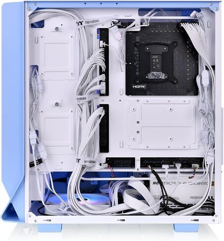 Thermaltake Ceres 350 MX/Matcha Green/Mid Tower/CT140 ARGB Fan*2/CT140 Fan*1/Mesh & TG اللوحة الأمامية/موصل مخفي MB/CA-1Z3-00MEWN-00 in Kuwait