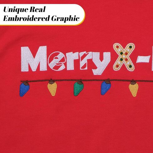 2025 Embroidered Graphic Sweatshirts for Women Teen Girls Cotton Hoodie Comfrt Casual Y2K Christmas Sweater in Saudi Arabia