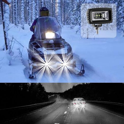Kawell 20W Driving Light LED Light Pods Set of 2 Floodlight LED Fog Light Pods LED Work Light Pods for Off Road Truck Tractor Boat Motorcycle ATV UTV 4X4 SUV in Saudi Arabia