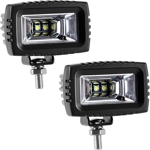 Kawell 20W Driving Light LED Light Pods Set of 2 Floodlight LED Fog Light Pods LED Work Light Pods for Off Road Truck Tractor Boat Motorcycle ATV UTV 4X4 SUV in Saudi Arabia