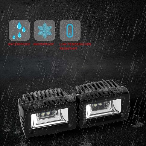 Kawell 20W Driving Light LED Light Pods Set of 2 Floodlight LED Fog Light Pods LED Work Light Pods for Off Road Truck Tractor Boat Motorcycle ATV UTV 4X4 SUV in Saudi Arabia