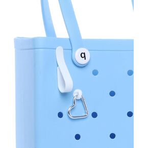 Heart-Shaped Hook Set Charm Accessory for Bogg Bag and Simply Southern Totes