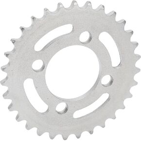 JERYS DIY Chain Rear Sprocket, Resistant Easy Installation 420 31T Rear Sprocket Oil Resistant for Light Motorcycle