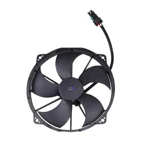 2413007 Puller Radiator Condenser Fan 12 Volt High Performance Curved Blade 398 cfm VA75-A101-90A 12V Compatible with Polaris Sportsman 850 2016-2022 Sportsman 1000 2016-2018 XP 1000 2019-2022