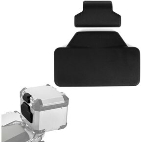 Motorcycle Top Case Passenger Backrest, PSLER Motorcycle Back Cushion Top Box Trunk Cushion Tail Box Case Passenger Backrest Back Pad for F800GS Universal