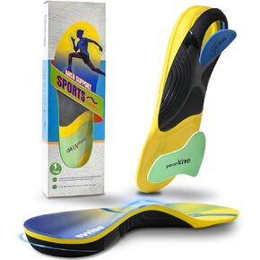Shoe Inserts Men, Plantar Fasciitis Relief Shoe Inserts for Arch Support, Achilles Tendonitis, Insoles for Men Standing All Day, Fits Men’s 9.5-10.5 (L(Men's 9.5-10.5 / Women's 10.5-11.5)-11.4inch)