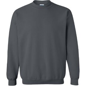 Gildan 18000 - Classic Fit Adult Crewneck Sweatshirt Heavy Blend - First Quality - Dark Heather - X-Large