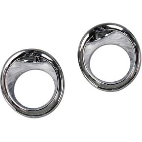 Beautost Fit for Toyota VENZA 2021 2022 2023 2024 Chrome Front Fog Light Lamp Cover Trims