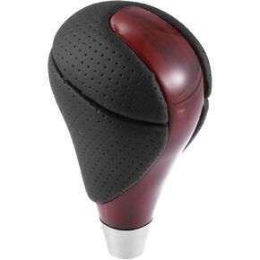 Gear Shift Knob Stick Shifter for Lexus ES300h ES350 GS300 GS350 GS430 GS450h GS460 IS250 IS350 LS460 Black Red Wood Pattern
