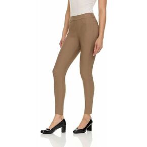 ZayWay Women's Stretch Ponte Pants with 5 Stylish Pockets - Perfect for Wear to Work - Dressy Leggings
