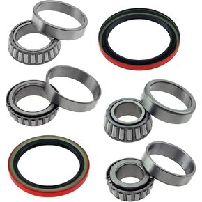 6PCS Front Wheel Hub Bearing & Seal Assembly Fit for Chevrolet C1500 1991-1999 / C1500 Suburban 1992-1999 / C2500 1991-1997 / GMC C1500 1991-1999 / C2500 1988-2000