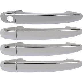 OCPTY 4PCS Door Handle Covers for Toyota Highlander 2008-2013 Driver Side & Passenger Side Door Pull Handle Covers