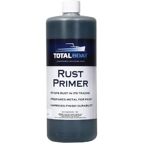 TotalBoat Rust Primer Converter (GALLON) | Metal Treatment Stops Rust For Professional Repairs