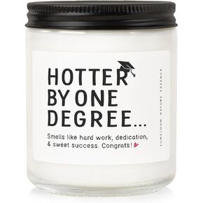 Graduation Gifts for Her, Him, Funny College Graduation Gift- 9oz Aromatherapy Lavender Scented Soy Wax Candle- Masters Degree Graduation Gifts, Graduation Gifts 2025, Phd Gifts, Grad Gift