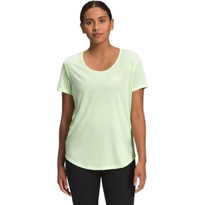 THE NORTH FACE Elevation Life Womens Tshirt Lime Cream Sz M