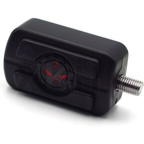XKH- Motorcycle Skull Shifter Peg Compatible with Wide Glide FXWG XLH Sportster XR 1000 BLACK [B07FK4QLDG]